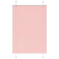 Plisségardin Lyserød 90x150 cm Stofbredde 89,4 cm Polyester
