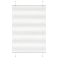 Plisségardin Hvid 90x150 cm Stofbredde 89,4 cm Polyester