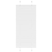 Plisségardin Hvid 55x150 cm Stofbredde 54,4 cm Polyester