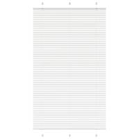 Plisségardin Hvid 120x200 cm Stofbredde 119,4 cm Polyester