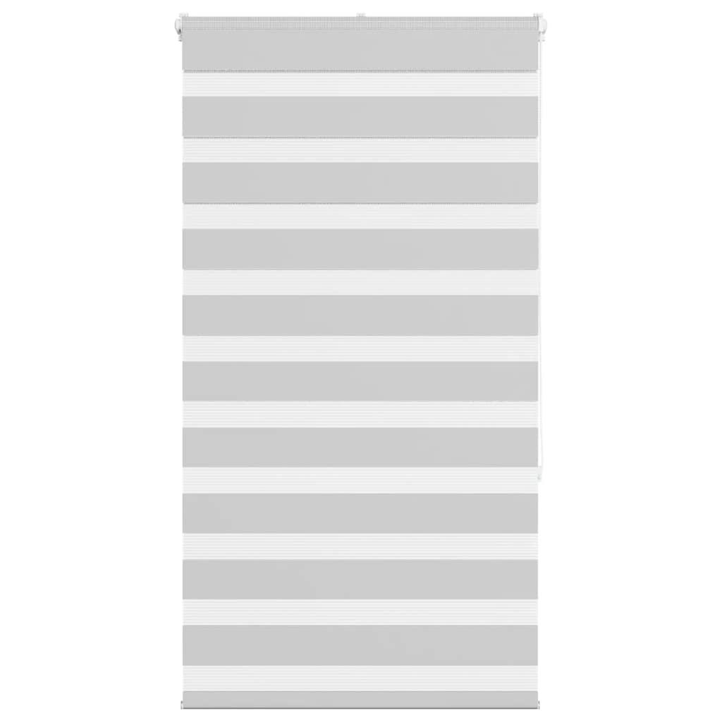 Zebragardin lysegrå 90x150 cm stofbredde 85,9 cm polyester