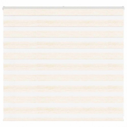 Zebragardin - marmorbeige 160×100 cm, stofbredde 155,9 cm, polyester