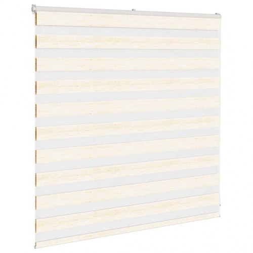 Zebragardin - marmorbeige 150×100 cm, stofbredde 145,9 cm, polyester