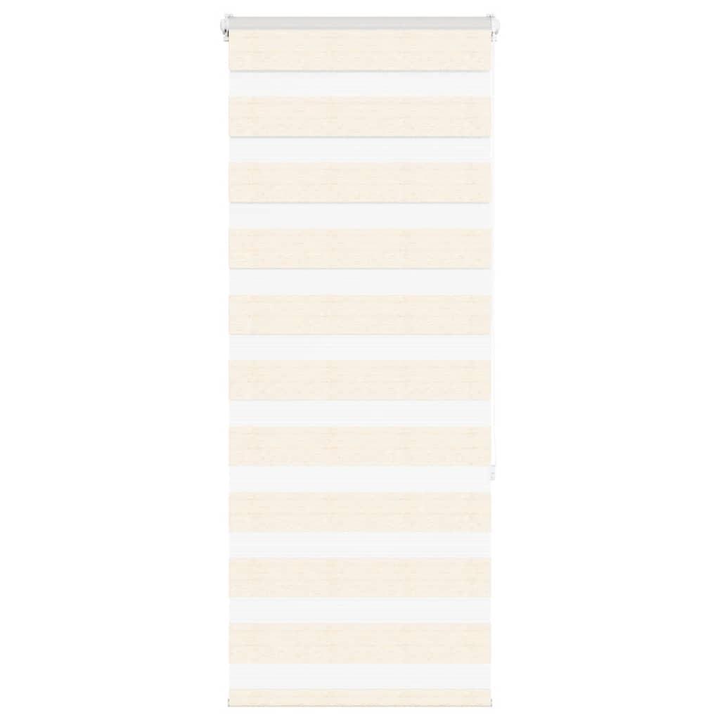 Zebragardin marmorbeige 55x150 cm stofbredde 50,9 cm polyester