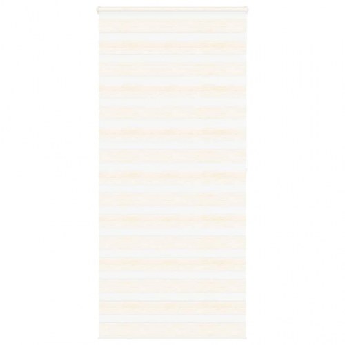 Zebragardin - marmorbeige 115×200 cm, stofbredde 110,9 cm, polyester
