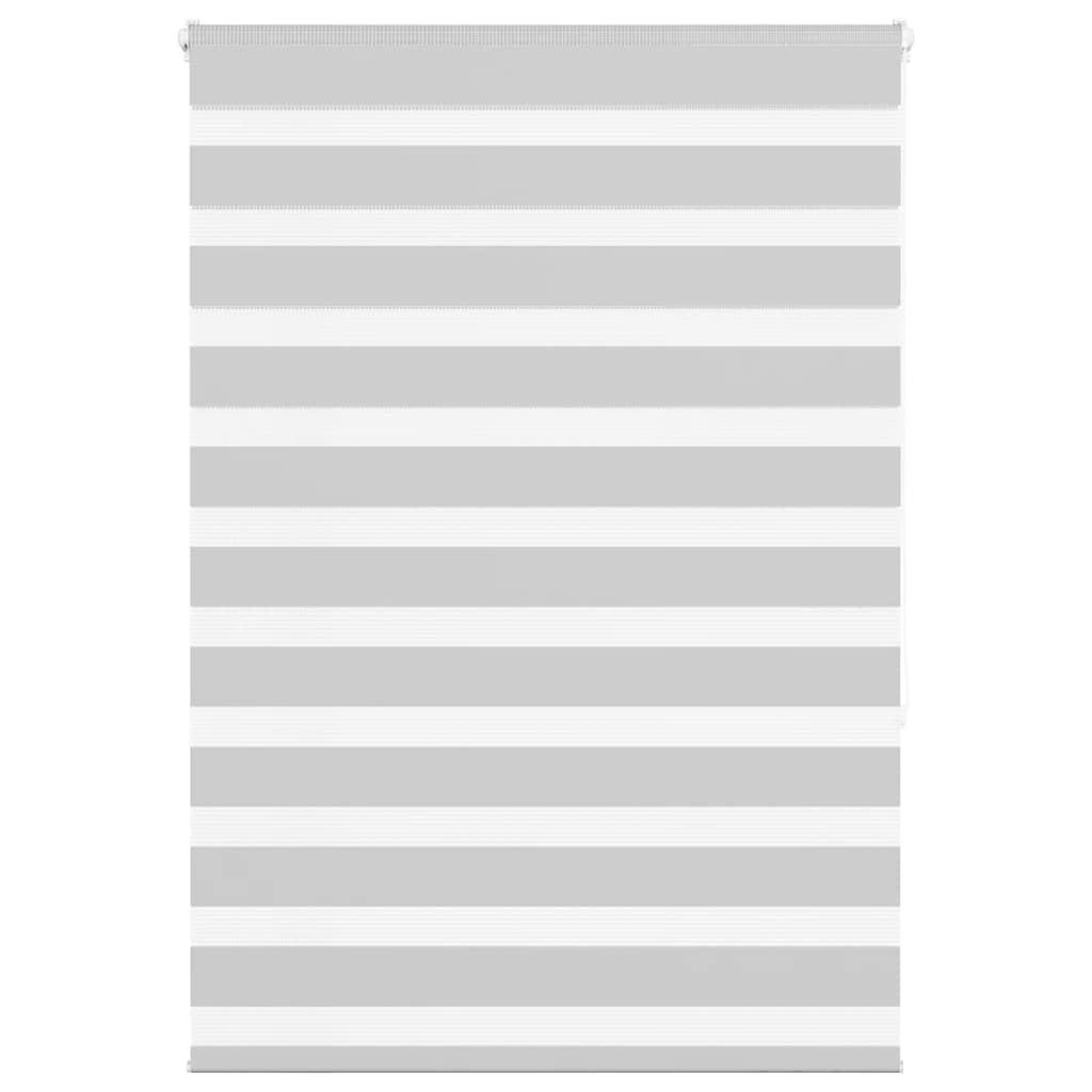 Zebragardin lysegrå 100x150 cm stofbredde 95,9 cm polyester billede