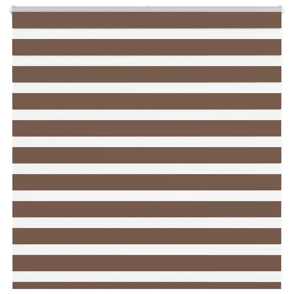 Zebragardin brun 140x100 cm stofbredde 135,9 cm polyester