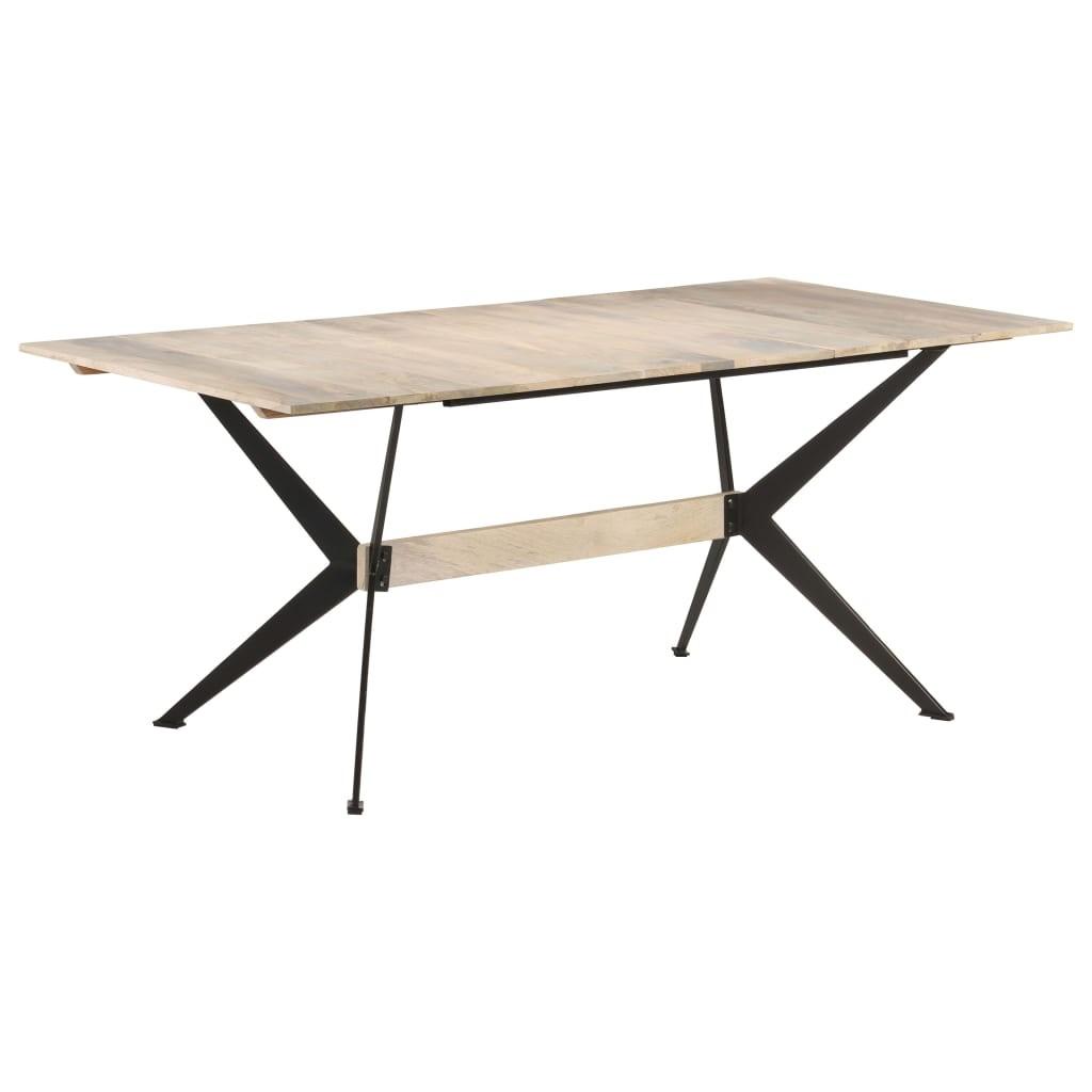 Spisebord 180x90x76 cm massivt mangotræ