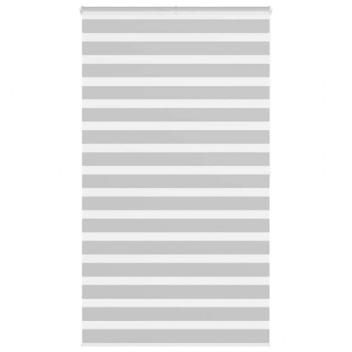 Zebragardin lysegrå 120×200 cm - stofbredde 115,9 cm, polyester