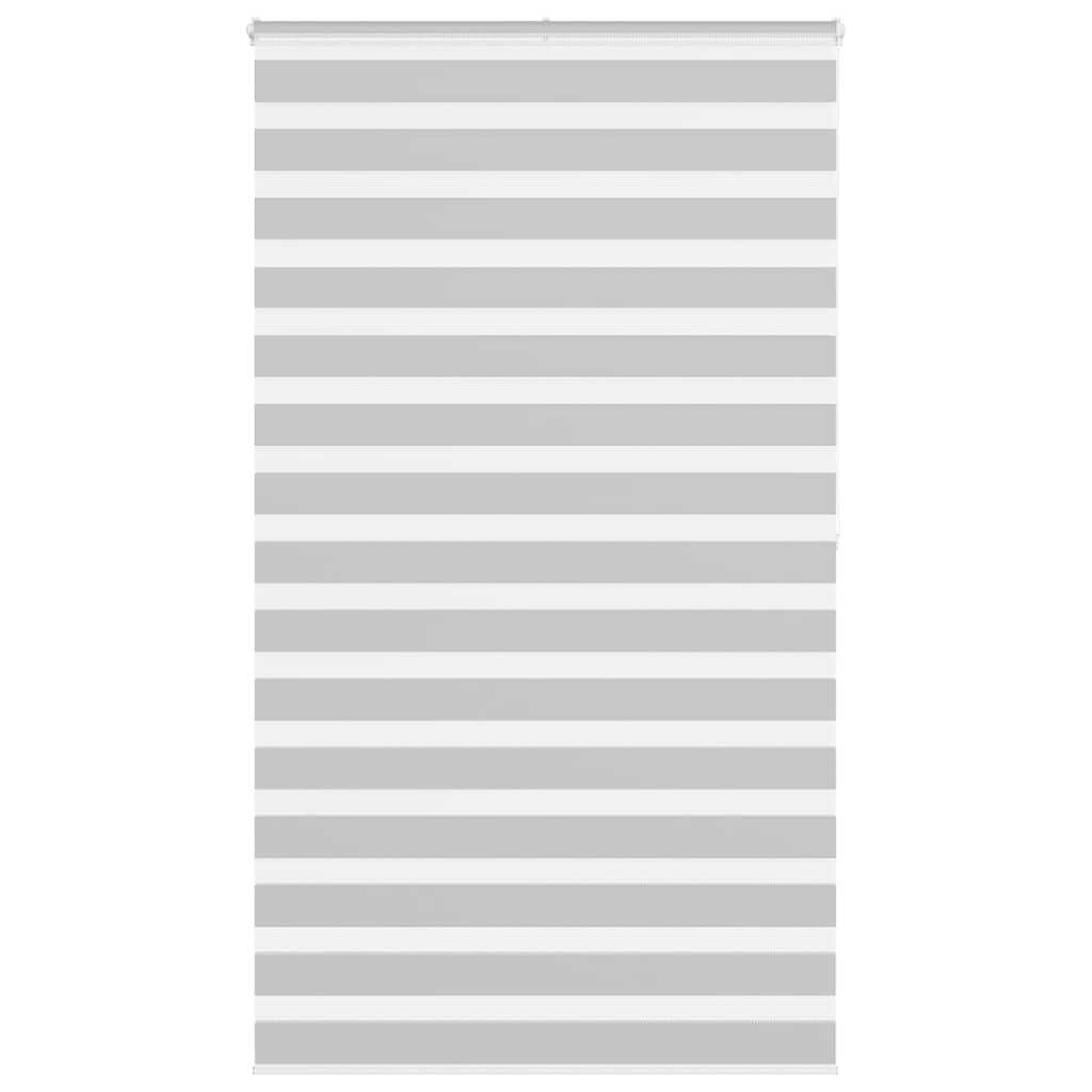 Zebragardin lysegrå 120x200 cm stofbredde 115,9 cm polyester billede