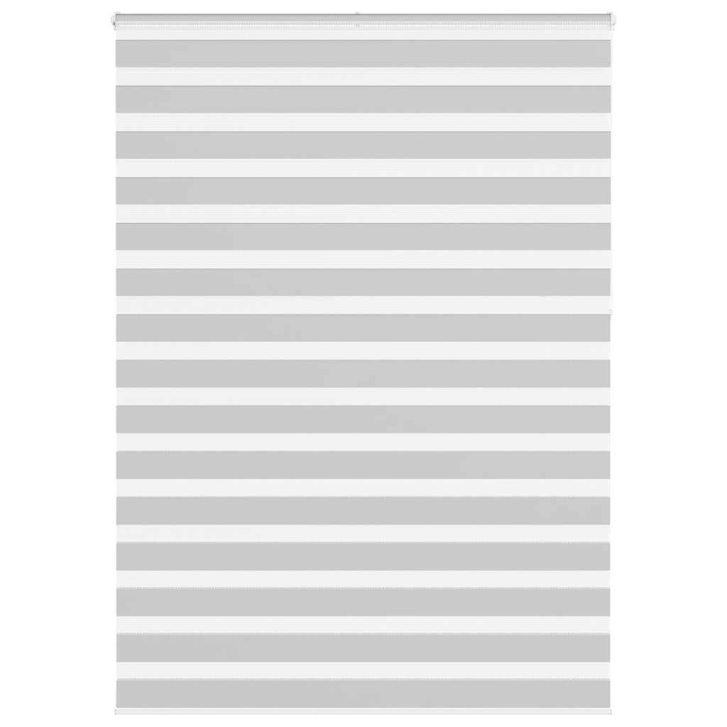 Zebragardin lysegrå 165x230 cm stofbredde 160,9 cm polyester