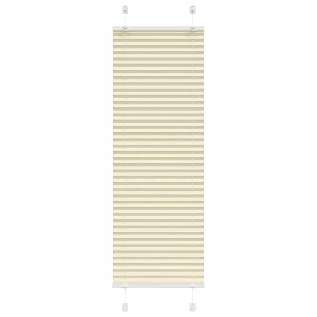Plisségardin fløde 50x100 cm Stofbredde 49,4 cm Polyester