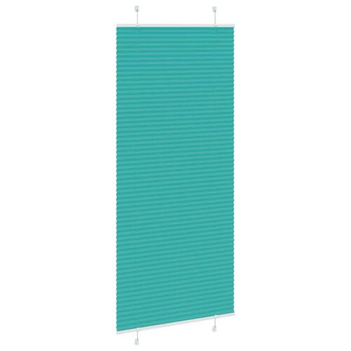 Plisségardin Benzin Grøn 95x200 cm Stofbredde 94,4 cm Polyester