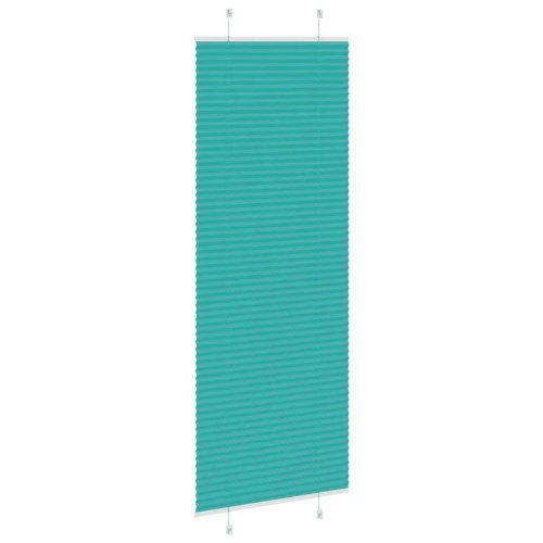 Plisségardin - benzin grøn 70×200 cm, stofbredde 69,4 cm - polyester