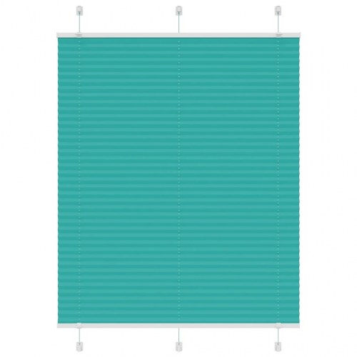 Plisségardin - benzin grøn 105×150 cm, stofbredde 104,4 cm, polyester