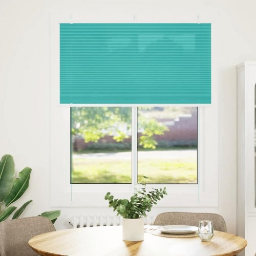 Plisségardin - benzin grøn 105×150 cm, stofbredde 104,4 cm, polyester
