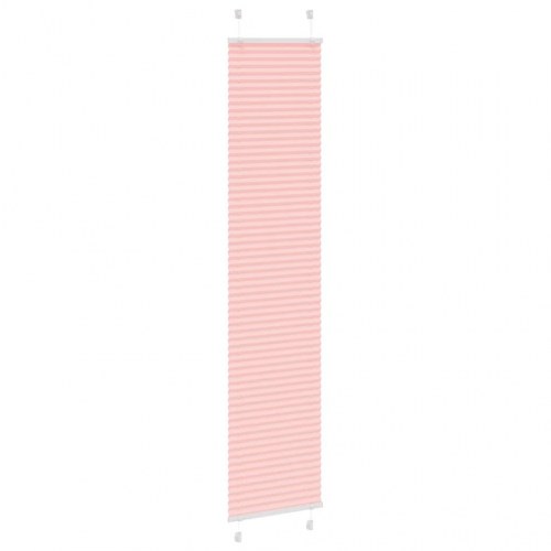 Plisségardin lyserød 40×200 cm - stofbredde 39,4 cm, polyester