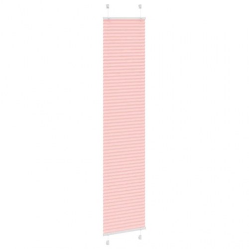 Plisségardin lyserød 50×200 cm - stofbredde 49,4 cm, polyester