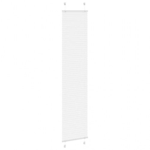 Plisségardin Hvid 50x200 cm Stofbredde 49,4 cm Polyester