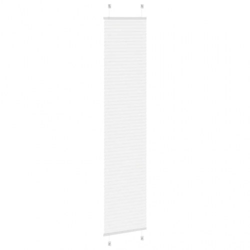 Plisségardin Hvid 50x200 cm Stofbredde 49,4 cm Polyester