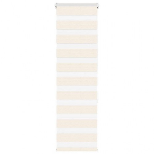 Zebragardin marmorbeige 40×150 cm - stofbredde 35,9 cm, polyester