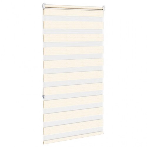 Zebragardin - marmorbeige 70×150 cm, stofbredde 65,9 cm, polyester