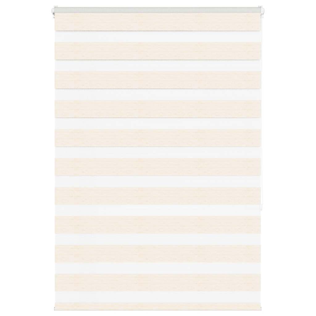 Zebragardin marmorbeige 110x150 cm stofbredde 105,9cm polyester billede