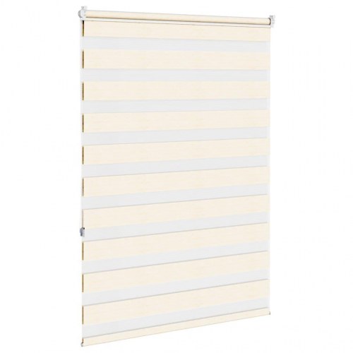 Zebragardin - marmorbeige 110×150 cm, stofbredde 105,9 cm, polyester