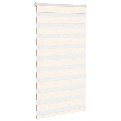 Zebragardin - marmorbeige 80×150 cm, stofbredde 75,9 cm, polyester