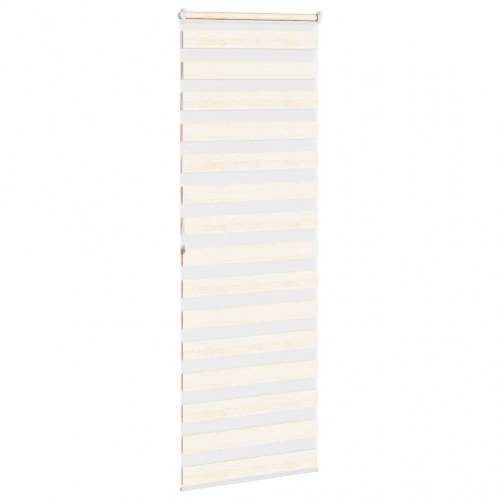 Zebragardin - marmorbeige 75×200 cm, stofbredde 70,9 cm, polyester