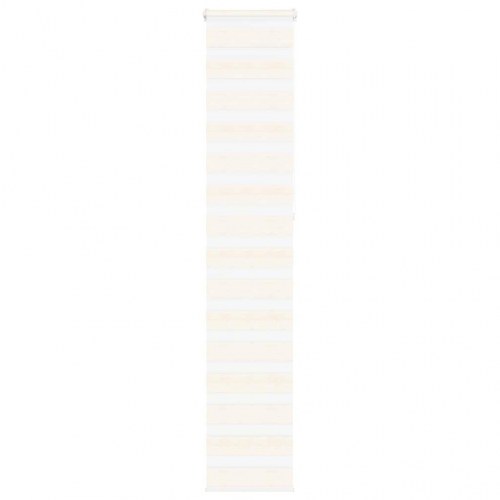 Zebragardin - marmorbeige 40×230 cm, stofbredde 35,9 cm, polyester