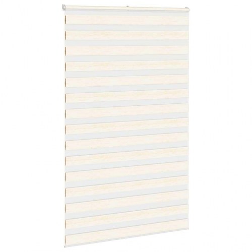 Zebragardin marmorbeige 140×200 cm - stofbredde 135,9 cm, polyester