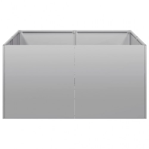 Plantekasse 80 × 80 × 40 cm - galvaniseret stål højbed