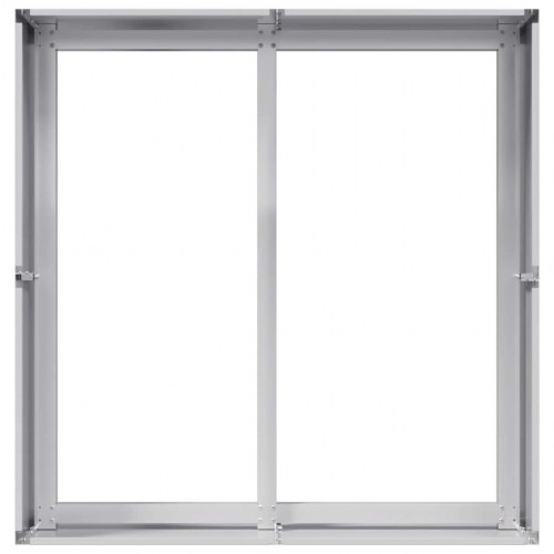 Plantekasse 80 × 80 × 40 cm - galvaniseret stål højbed