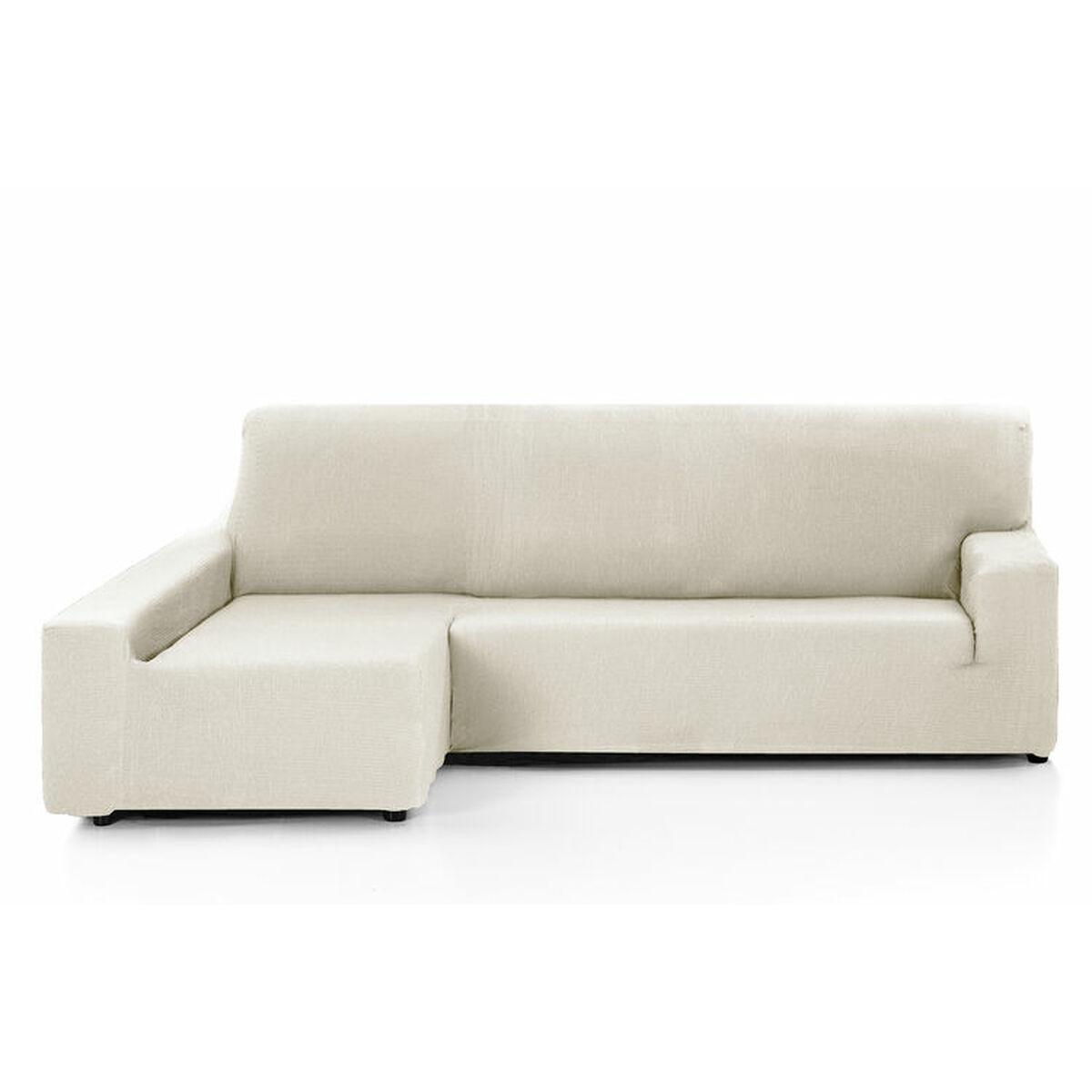Betræk til chaiselong med kort arm til højre Hosteline OLIMPO Elfenben 48 x 29 x 14 cm