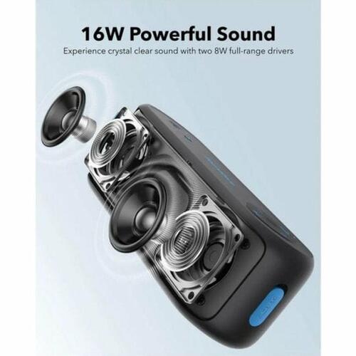 Transportable Bluetooth-højttalere Soundcore Sort 16 W