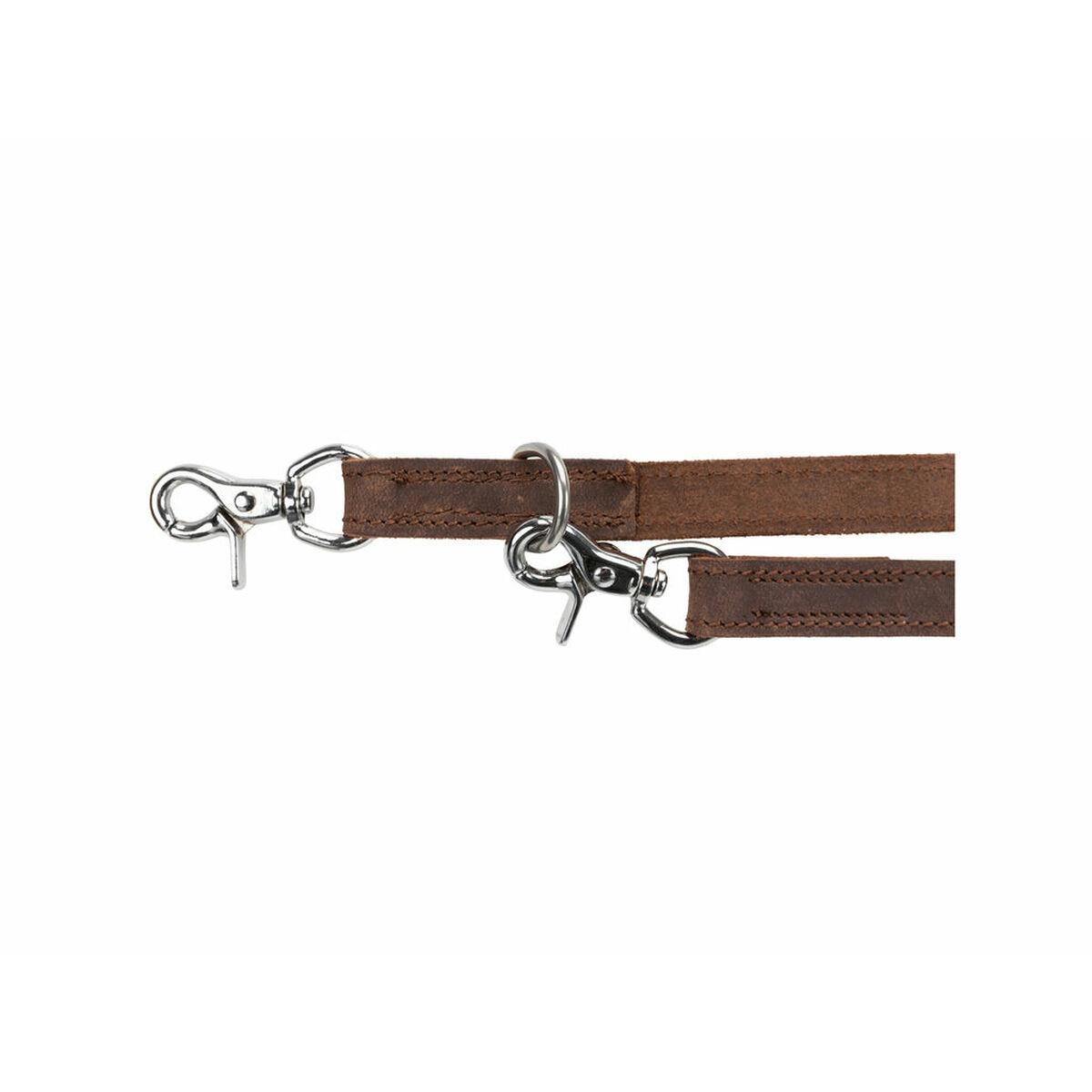 Hundesnor Trixie Rustic justerbar mørkebrun 2 m L/XL