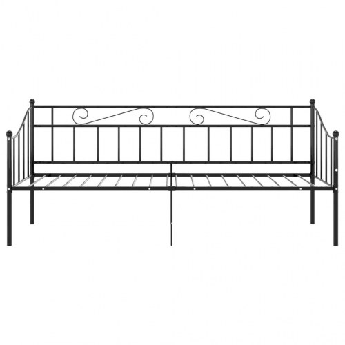 Sengestel til sovesofa 90 x 200 cm - sort