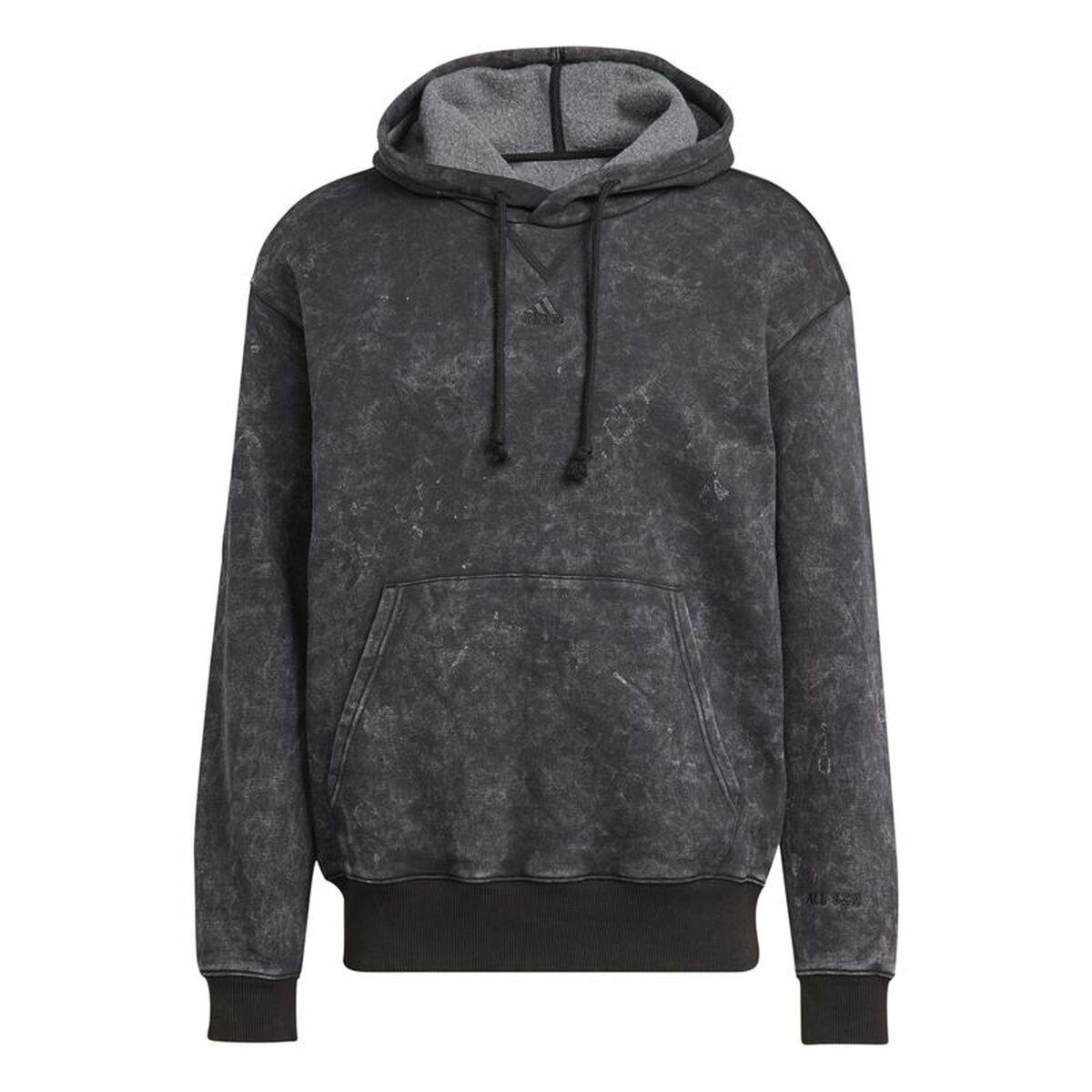 Hættetrøje Til Mænd Adidas All Szn Sort Grå