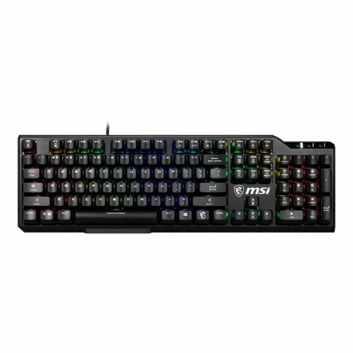 Gaming Tastatur Msi Sort