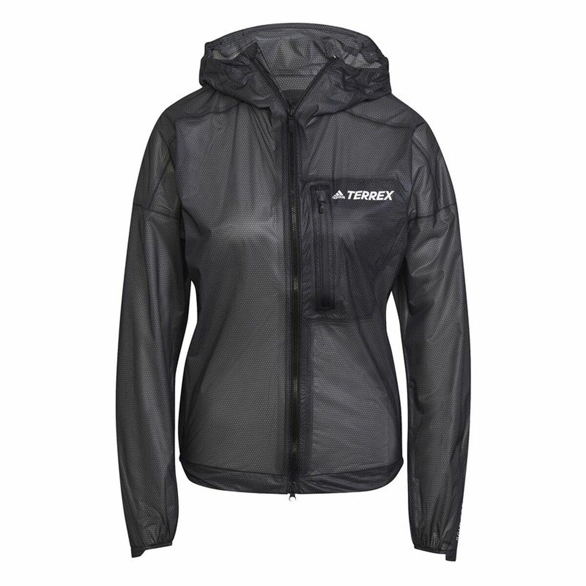 Sportsjakke Til Damer Adidas Agr Rain J Sort S