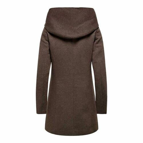 Jakke Only sedona Light Coat Hot Fudge Dame M