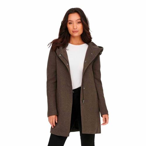 Jakke Only sedona Light Coat Hot Fudge Dame M