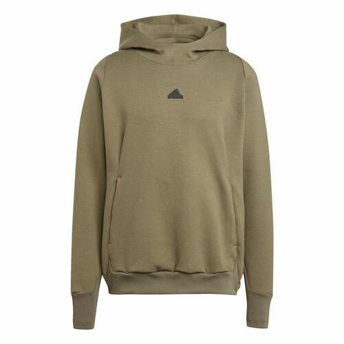 Hættetrøje til Mænd Adidas Z.N.E. Pr Brun Okker L