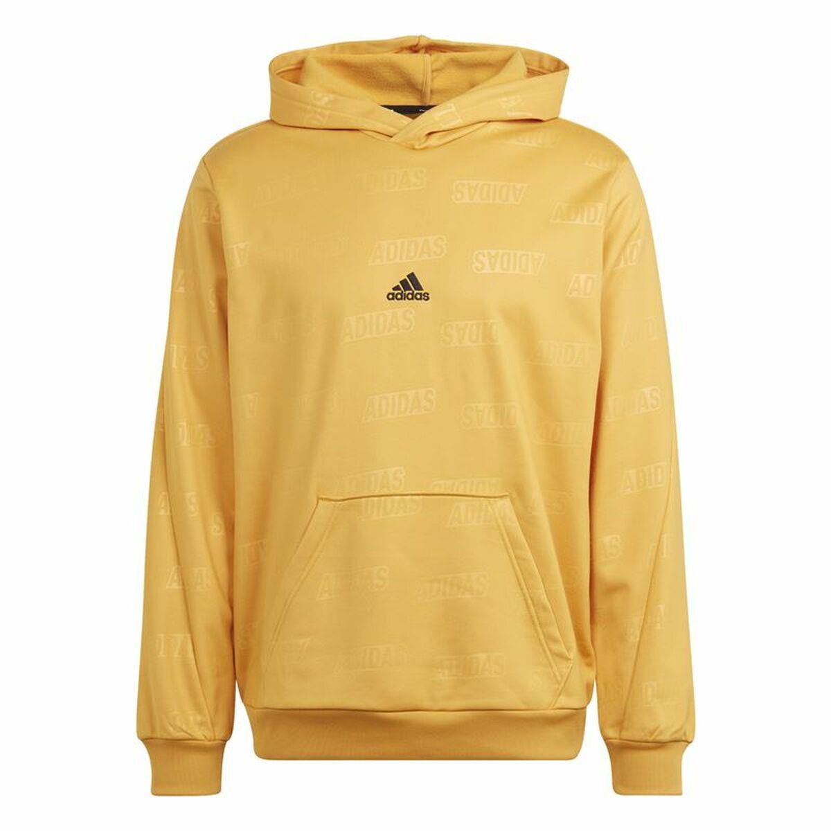 Hættetrøje Til Mænd Adidas Gul