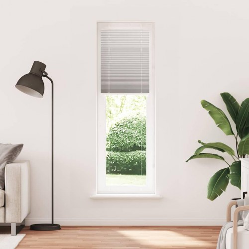Plisségardin lysegrå 55×200 cm - stofbredde 54,4 cm, polyester