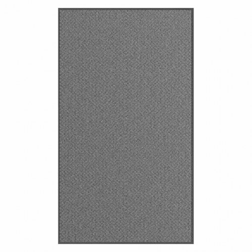 Dørmåtte antracit 115 × 200 cm - stor skridsikker indgangsmåtte