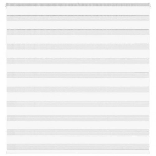 Zebragardin hvid 150x100 cm stofbredde 145,9 cm polyester