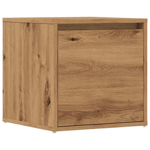 Opbevaringsskab 40,5×40×40 cm i konstrueret træ - kunsteg