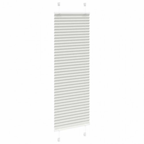 Plisségardin lysegrå 40×150 cm - stofbredde 39,4 cm, polyester